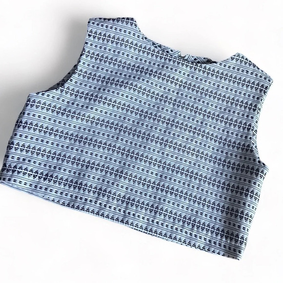Alexis Drue Shell Crop Top Sz L NEW - Picture 1 of 7